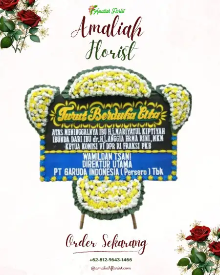 Papan Bunga Duka Banyu Biru